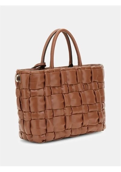 Guess Marıon Satchel-kadın Omuz Çantası -wg807206 Taba