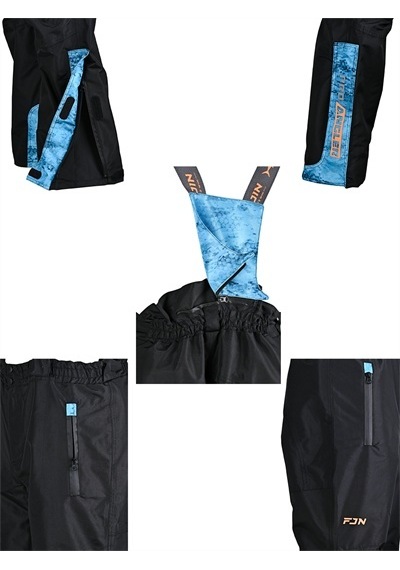 Fujin Pro Angler Pants Navy Blue-1631 Siyah