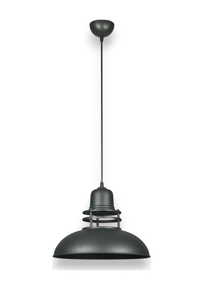 Fener Siyah Renk Özel Tasarım Modern Salon - Mutfak - Cafe Tekli Sarkıt Avize Ampulsüz Siyah