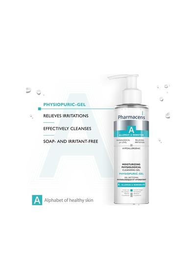 A-2 Physiopuric-gel Çok Hassas Ve Alerjik, Kuru Ve Tahrişe Yatkın Ciltlerde Kullanılan Temizleme Jeli 190 Ml
