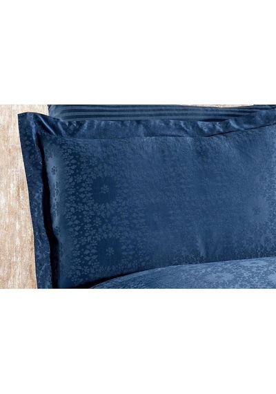 Jardin Bambu Jakar Kumaş Indigo Ikili Oksford 60x80cm Yastık Kılıfı-1351 Çok Renkli