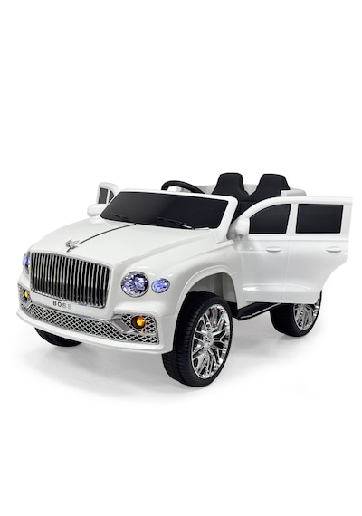 Akar Boss Gt 12v Uzaktan Kumandalı Akülü Araba - Dans Modlu Beyaz