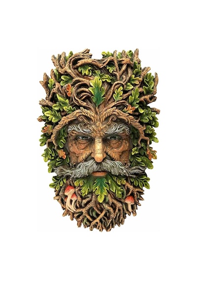 Elderwood Serisi Green Man Yeşil Adam Duvar Panosu