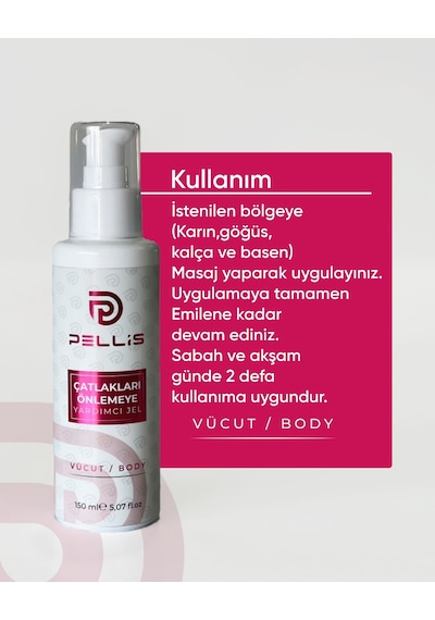 Pellis Çatlakları Önlemeye Yardımcı Jel 150 ML