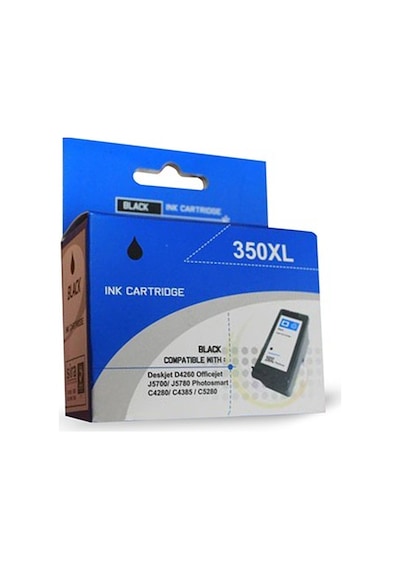 Bk Hp 350Xl  Siyah Uyumlu Kartuş Yüksek Kapasite (Cb336E)