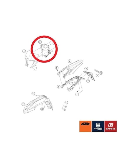 Rtech 2024/2025 Ktm Exc/exc-f Far Maskesi