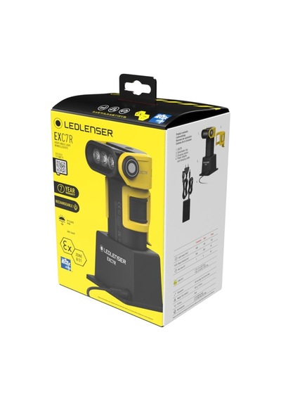 Ledlenser Exc7r Çalışma Feneri Sarı - Siyah