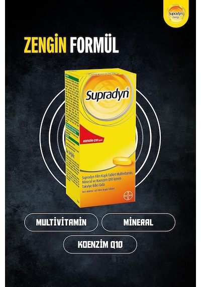 Supradyn Koenzim Q10 60 Tablet