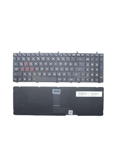 Casper Excalibur G860.7700-d690a Notebook Klavyesi, Laptop Tuş Takımı Siyah Tr