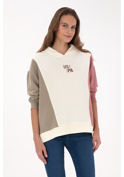 U.s. Polo Assn. Kadın Sweatshirt 50313585-vr256 İnci