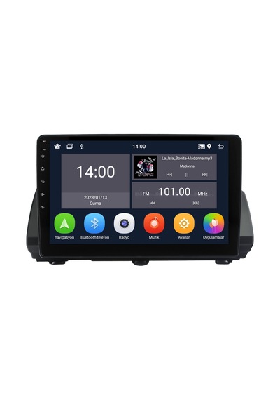 Dacıa Sandero Stepway-renault Talıant 2021+ Multimedya Navigasyon Usb Kamera Carplayer 4 Ram