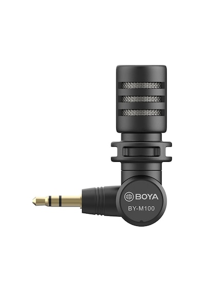 Boya By M100 Kompakt 3.5Mm Kamera Mikrofonu