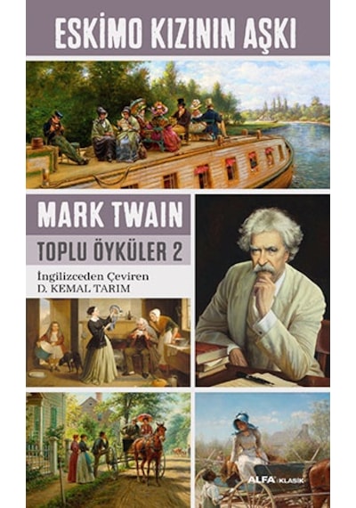 Adem İle Havva Nın Güncesi + Toplu Kısa Öyküler Ciltli + Eskimo Kızının Aşkı + Okuma Sticker'ları
