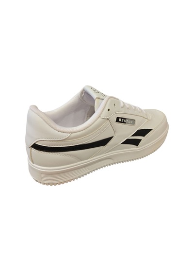 Best Of 2014 Beyaz Siyah Unıseks Spor Sneakers Ayakkabı 36-44 Beyaz