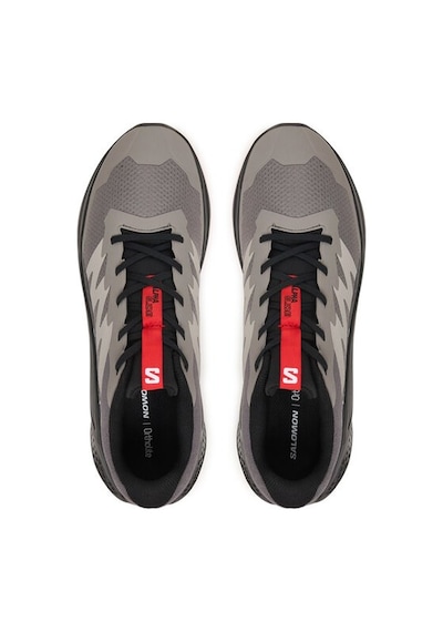 Salomon Alphaglıde Cloudburst/black/fiery Red Erk Patika Koşusu Ayakkabısı L48000800 Gri