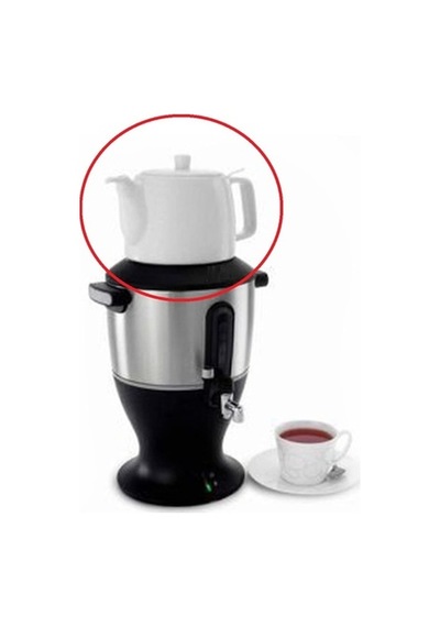 Beko Uyumlu Bkk 2111 I Semaver Çay Makinesi Porselen Demlik 9197063658