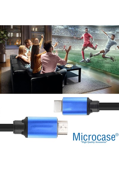 Microcase Yüksek Hızlı 4k Ultra Hd Hdmı Kablo 3 Metre - Al3772