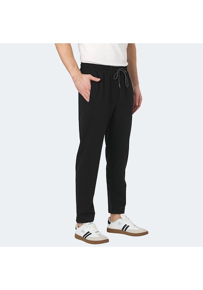Slazenger Natasa Erkek Eşofman Altı Siyah Siyah