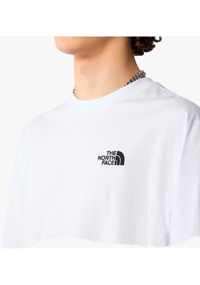 The North Face Essential Oversize Simple Dome Erkek T-shirt Beyaz-beyaz