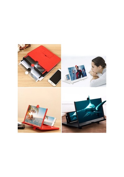 3d Sinema Telefon Ve Tablet Ekran Aparat 3 Farklı Renk Çeşidi