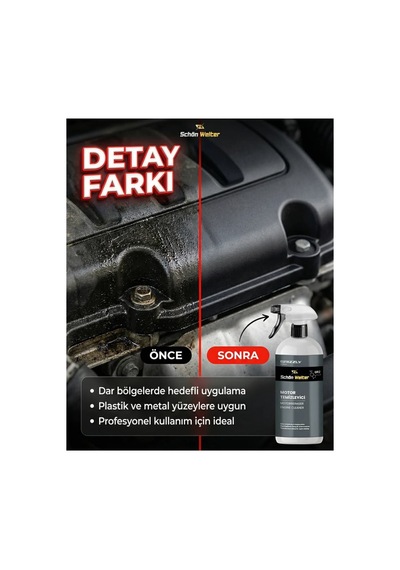 Araç Oto Motor Temizleyici Sprey 500ml Grızzly