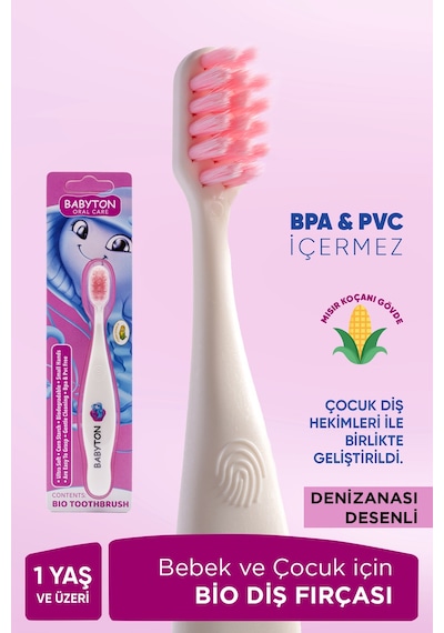 Babyton Bio Denizanası Çocuk Diş Fırçası