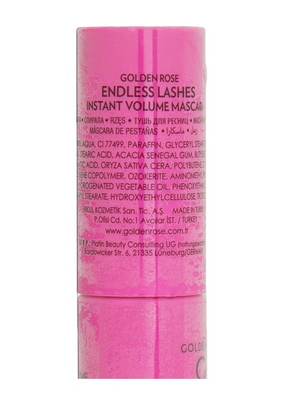 Endless Lashes Mascara - Ekstra Hacim Ve Uzunluk Veren Vegan Maskara Çok Renkli