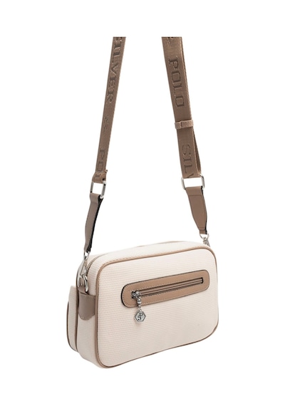 Silver Polo Sp1267 Kadın Çapraz Çanta Petek Bej-latte