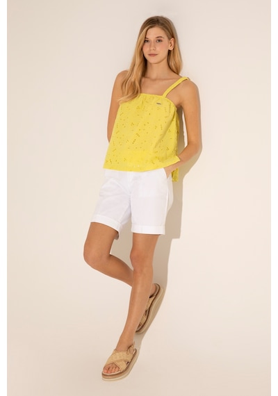 U.s. Polo Assn. Kadın Beyaz Şort / Bermuda 50281722-vr013 Beyaz