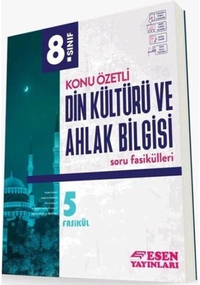 Esen 8. Sınıf Konu Özetli Din Kültürü Soru Fas.