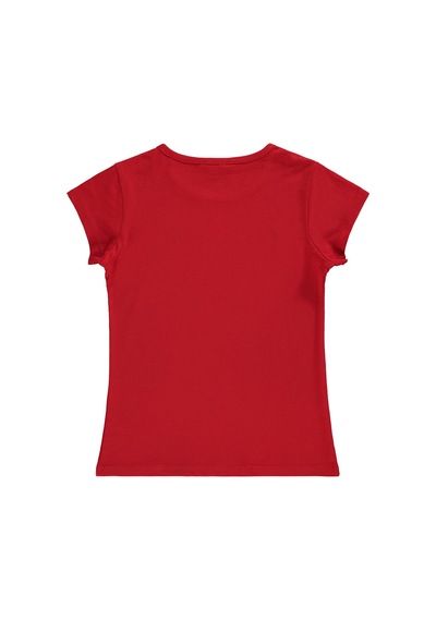 Civil Girls Kız Çocuk Tişört 10-13 Yaş Kırmızı 18330g34124s3-6 Kırmızı