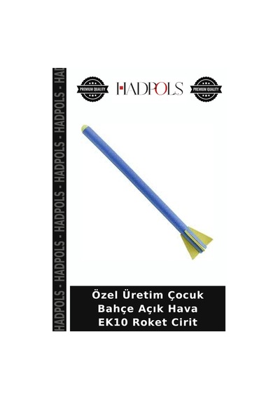 Özel Üretim Çocuk Bahçe Açık Hava Ek10 Roket Cirit Çok Renkli
