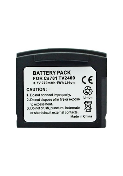 Amplicom Tv2400 Pil 93Itv24Bat. Tv2500. Li Ion. 3.7V. 270Mah. 1.0