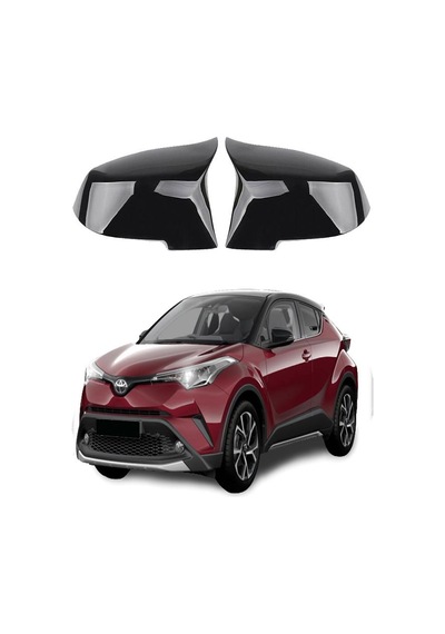 Toyota Uyumlu Chr Araca Özel Batman Yarasa Ayna Kapağı Pianoblack