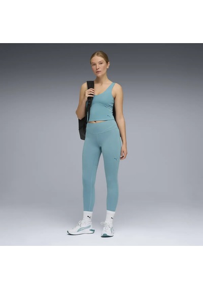 Puma W Puma Shape Fashion Tank Baltic Sea Blu Kadın Yeşil T-shirt & Polo