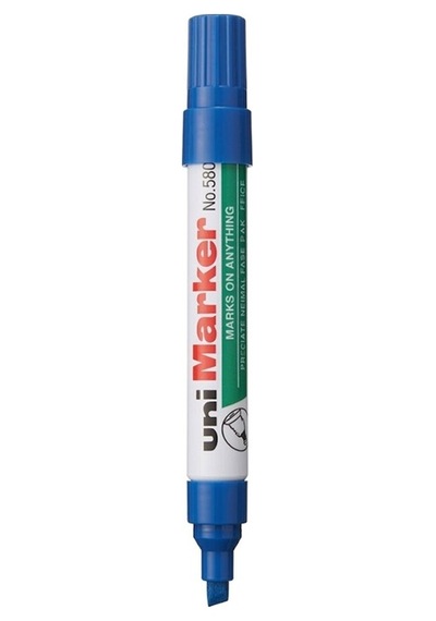 Uniball Paint Markörü 1.0-5.0mm Mavi Diğer