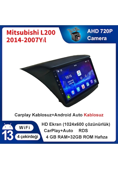Mitsubishi L200 2014-2007 Yıl Multimedya 4-32 Gb Navigasyon