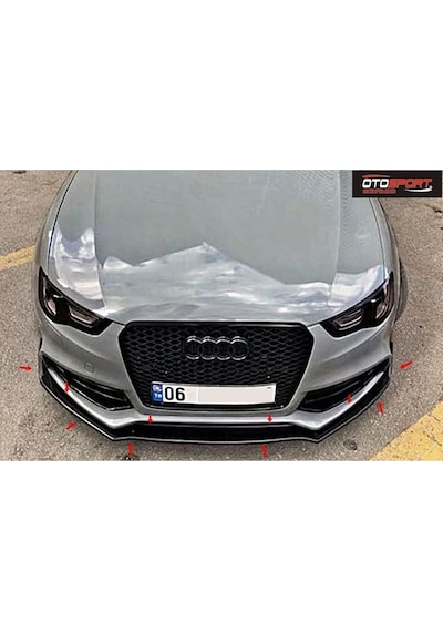 Audi A5 Rs5 Ön Lip Fiberglass Boyasız
