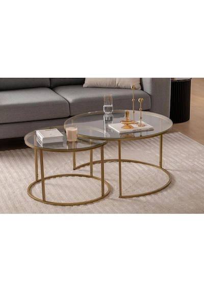 Belarus Orta Sehpa Gold 80cm