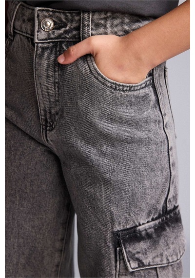 Defacto Wıde Leg Kargo Geniş Paça Jean Antrasit Pantolon Kız Çocuk E7879a825aunm36 Antrasit-nm36 Defacto Wıde Leg Kargo Geniş Paça Jean Antrasit Pantolon Kız Çocuk E7879a825aunm36 Antrasit-nm36