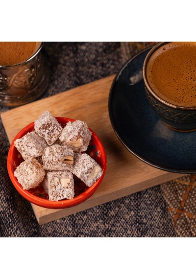 Leblebi Çarşısı Ballı Bademli Lokum 500 G