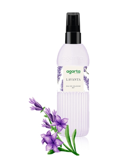 Agarta Pet Şişe 80 Derece Kolonya Lavanta 150 ML