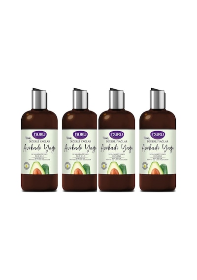 Duru Değerli Yağlar Avokado Yağı Nemlendirici İçeren Duş Jeli 4 x 500 ML