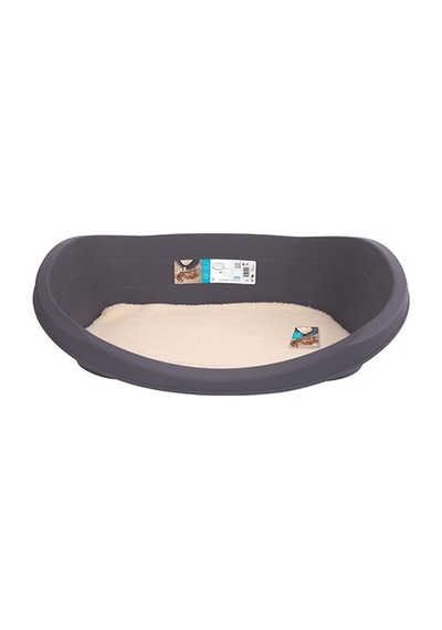 M-pets Java Plastik Minderli Köpek Yatağı Large 80x57x25 Cm 244-54007.03