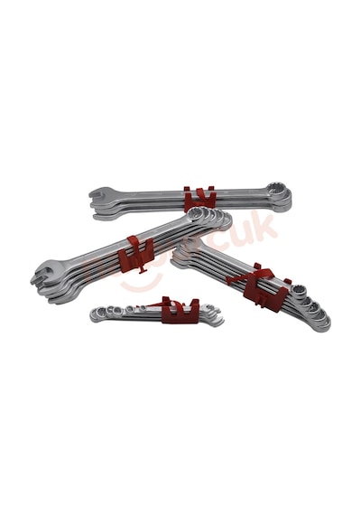 İzeltaş 0331 Kombine Anahtar Takımı Uzun Boy 20 Parça ( Sae ) - 0331002120