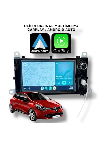 Clio 4 Media Nav Evo 2 Carplay-android Auto Multimedya