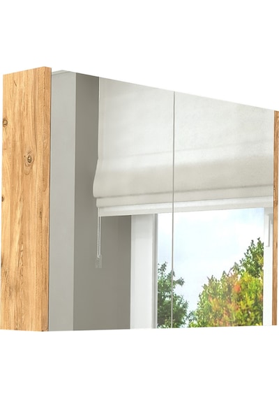 Roomart Ad7 Kulpsuz Çift Kapaklı Ahşap-Mat Beyaz Mdf 80 Cm Beyaz