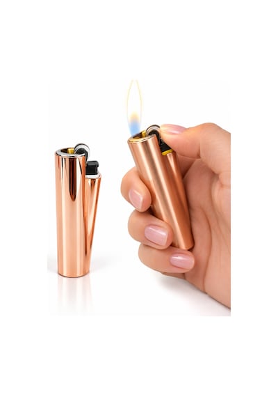 2 Li Paket Gold Dolumlu Metalik Slim Tasarım Sarı