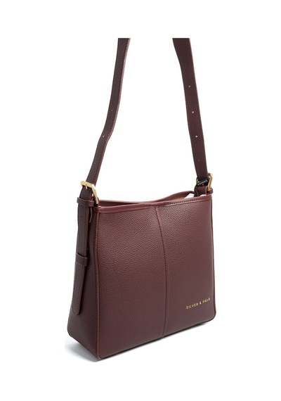Silver Polo Sp1249 Kadın Omuz Çantası Mini Rolax Bordo-bordo