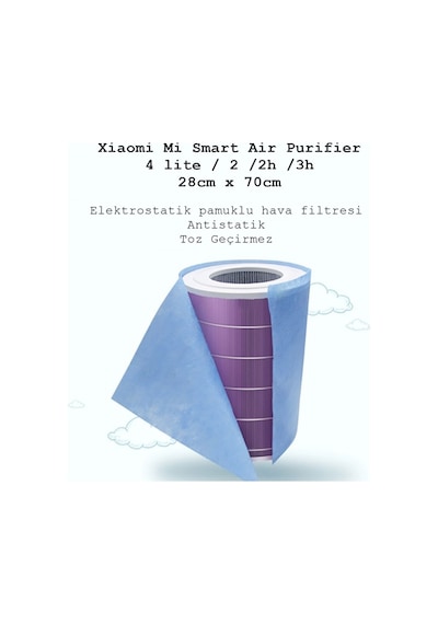 Xiaomi Mi Smart Air Purifier 4 Lite İçin Statik Toz Tutucu Filtre 10 Adet